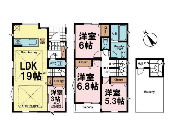 船橋市宮本4丁目　1号棟
