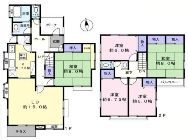佐倉市白銀３丁目の中古一戸建