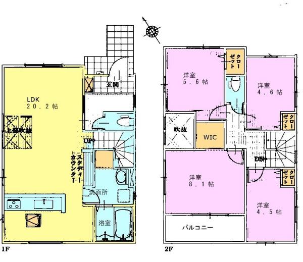 千葉市若葉区千城台西１丁目　２号棟