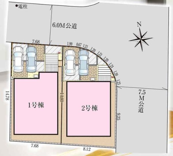 グラファーレ成田市中台2丁目　2号棟