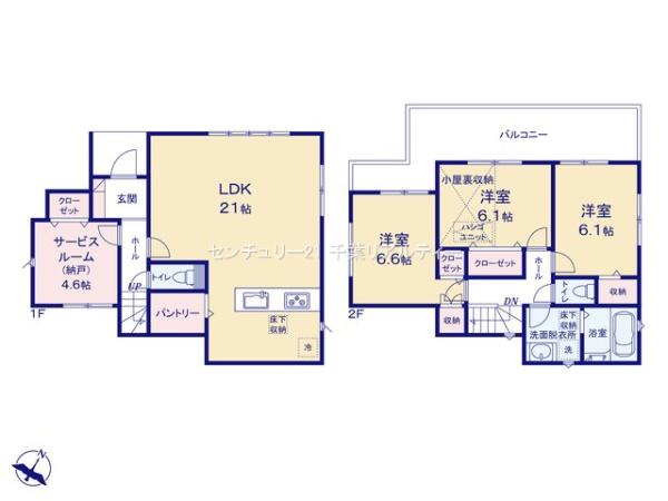船橋市三山2丁目