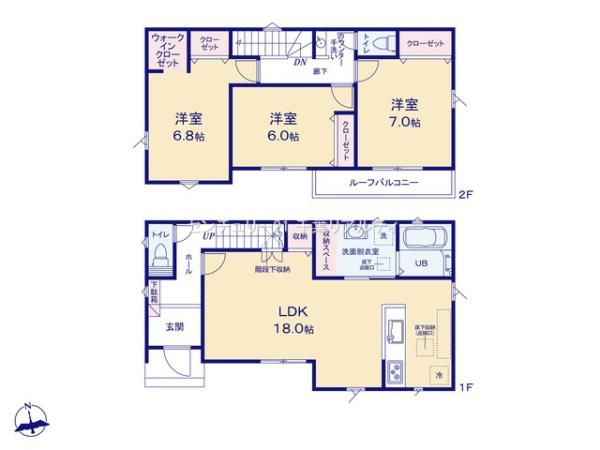 八千代市上高野　4号棟