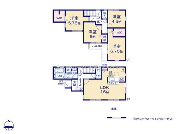船橋市薬円台3丁目　2号棟