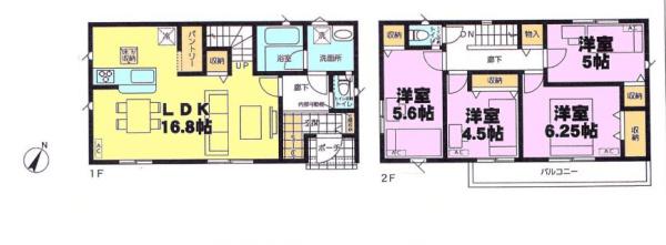 千葉市花見川区三角町　１号棟
