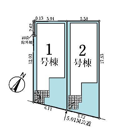 船橋市北本町2丁目　1号棟