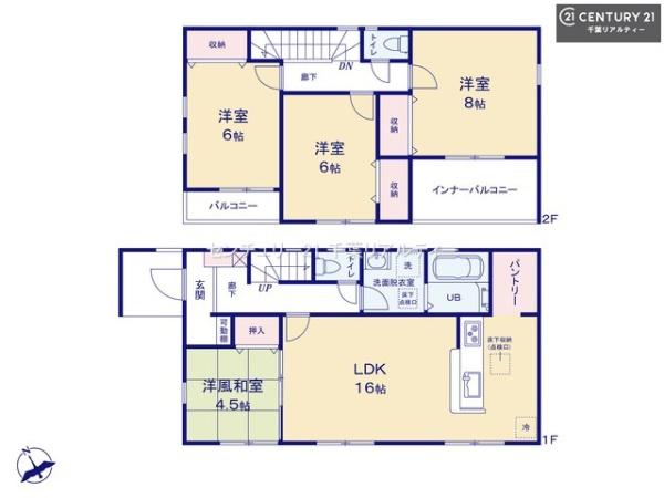 佐倉市上志津　２号棟