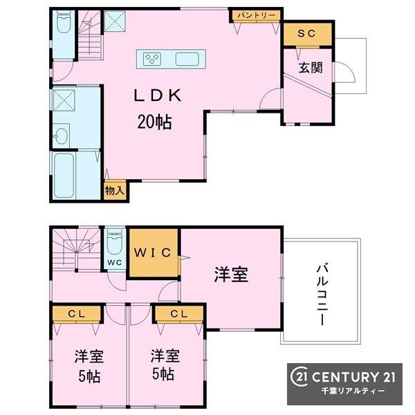 千葉市中央区南生実町　３号棟