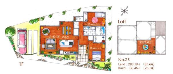 茂原市下太田の中古一戸建て