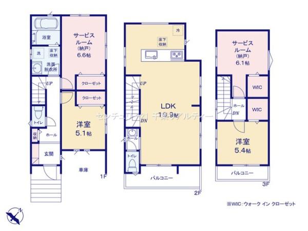 船橋市北本町2丁目　3号棟