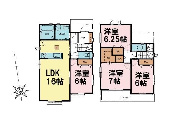 四街道市大日　2号棟