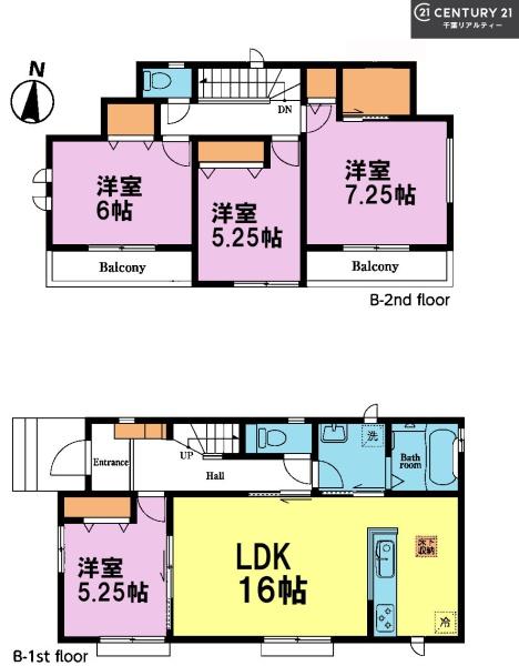 印西市木下　B号棟