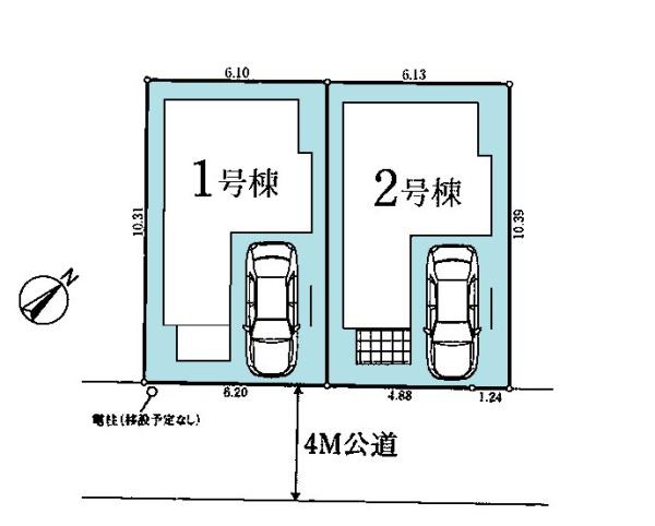 船橋市北本町2丁目　1号棟