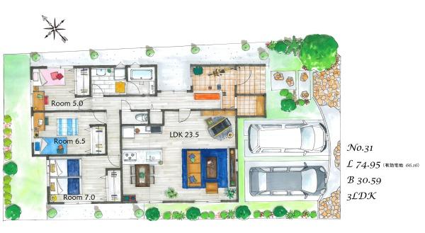 茂原市下太田の中古一戸建て