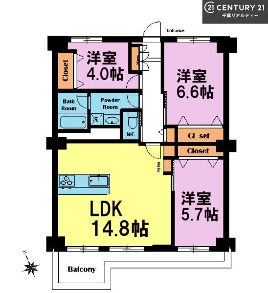 稲毛パイロットホーム1号棟