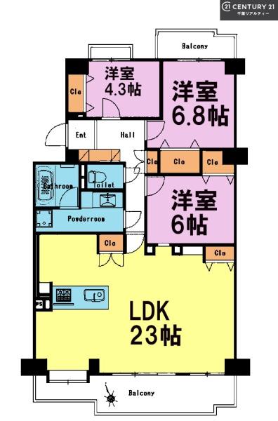 谷津パークタウン弐番街33号棟