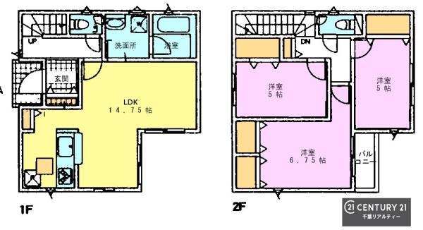 千葉市花見川区長作町　３号棟
