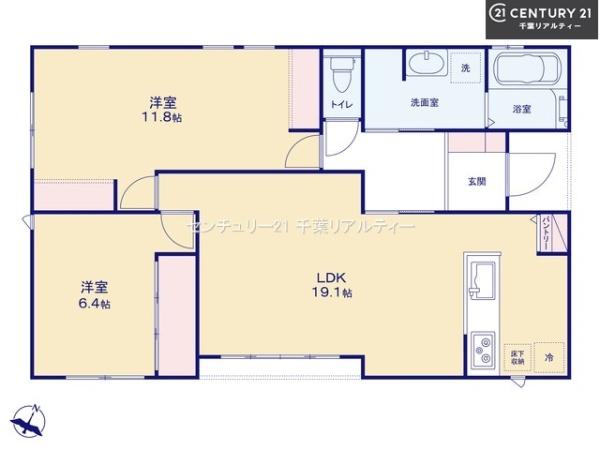 富里市七栄　7号棟