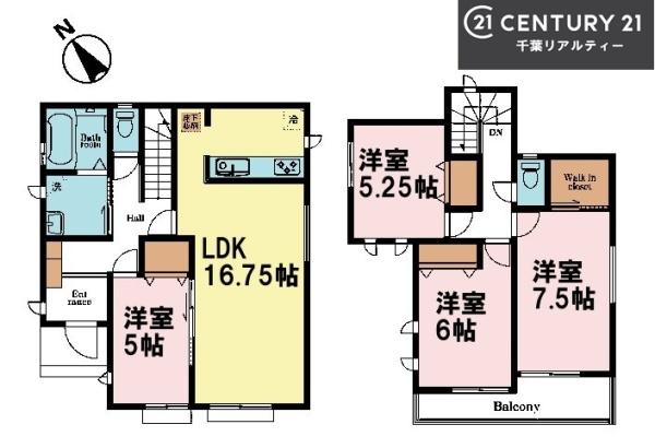 成田市並木町　E号棟