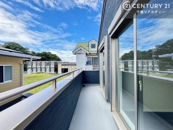 千葉市花見川区朝日ケ丘3丁目 1号棟(バルコニー)