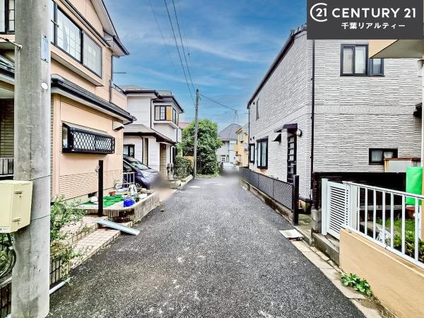 船橋市二宮1丁目(前面道路含む現地写真)