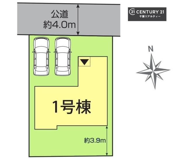 佐倉市新臼井田 1号棟(区画図)