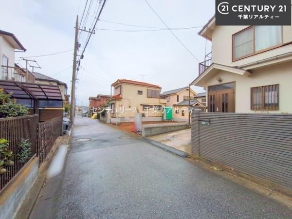 船橋市松が丘1丁目(前面道路含む現地写真)