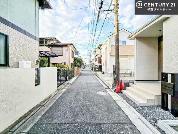 船橋市高野台3丁目(前面道路含む現地写真)