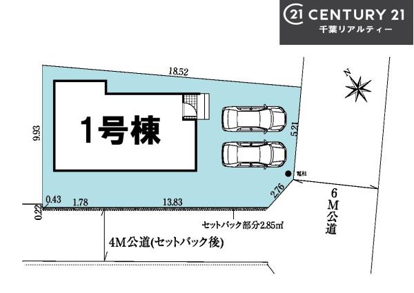 グラファーレ船橋市旭町1丁目(区画図)