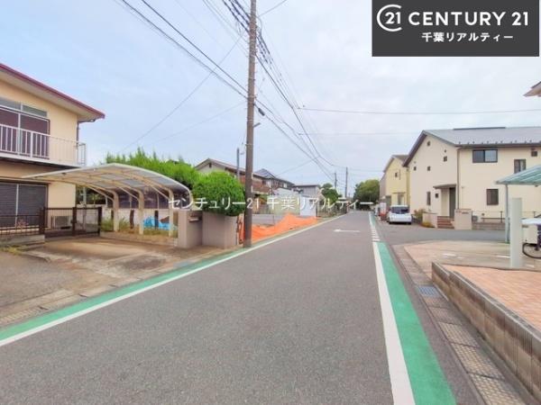 習志野市袖ケ浦4丁目 1号棟(前面道路含む現地写真)