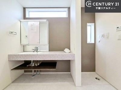 千葉市稲毛区長沼原町(洗面台・洗面所)