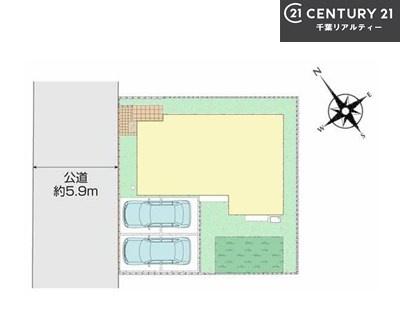 千葉市稲毛区長沼原町(区画図)