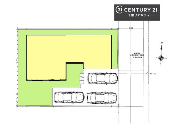 千葉市若葉区大宮台7丁目(全体区画図)