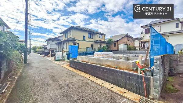 千葉市若葉区大宮台7丁目(前面道路含む現地写真)