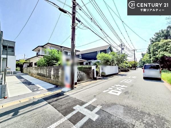 習志野市袖ケ浦1丁目(前面道路含む現地写真)