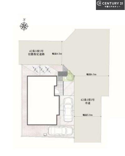 船橋市二和西2丁目(区画図)