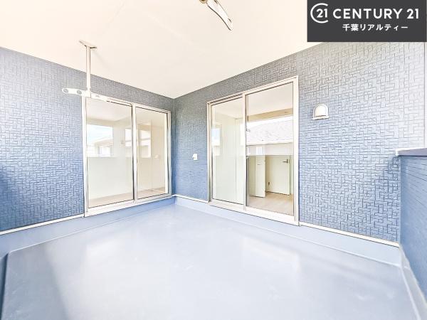 四街道市栗山 2号棟(バルコニー)