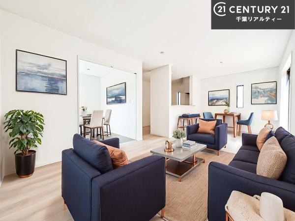 四街道市栗山 2号棟(リビング)