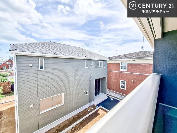 四街道市栗山 2号棟(現地からの眺望)