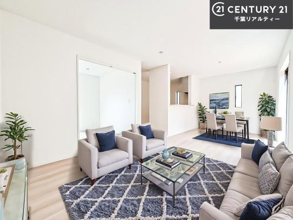 四街道市栗山 2号棟(リビング)