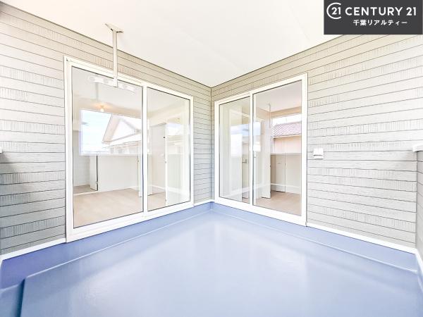 四街道市栗山 1号棟(バルコニー)