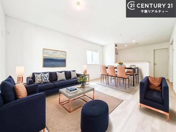 四街道市栗山 1号棟(リビング)