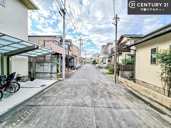 習志野市谷津3丁目(前面道路含む現地写真)