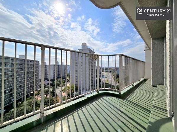 検見川ハウスD棟(バルコニー)