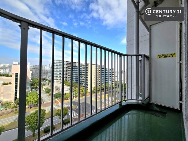 検見川ハウスD棟(現地からの眺望)