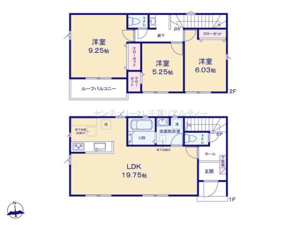 船橋市芝山6丁目　6号棟