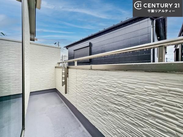 船橋市上山町3丁目 B号棟(バルコニー)