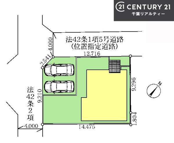 船橋市大穴南2丁目(区画図)