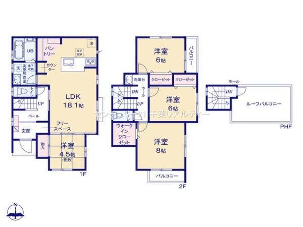 船橋市旭町1丁目　2号棟