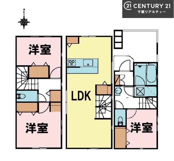 船橋市市場1丁目　B号棟