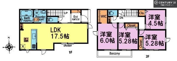 船橋市大穴南5丁目　1号棟